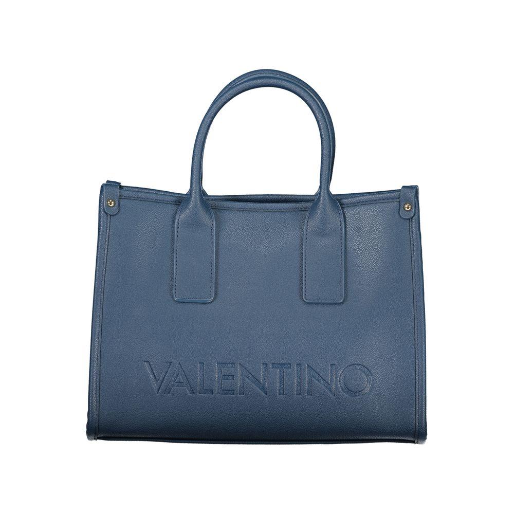 Mario Valentino Blu Polyurethane Women Handbag