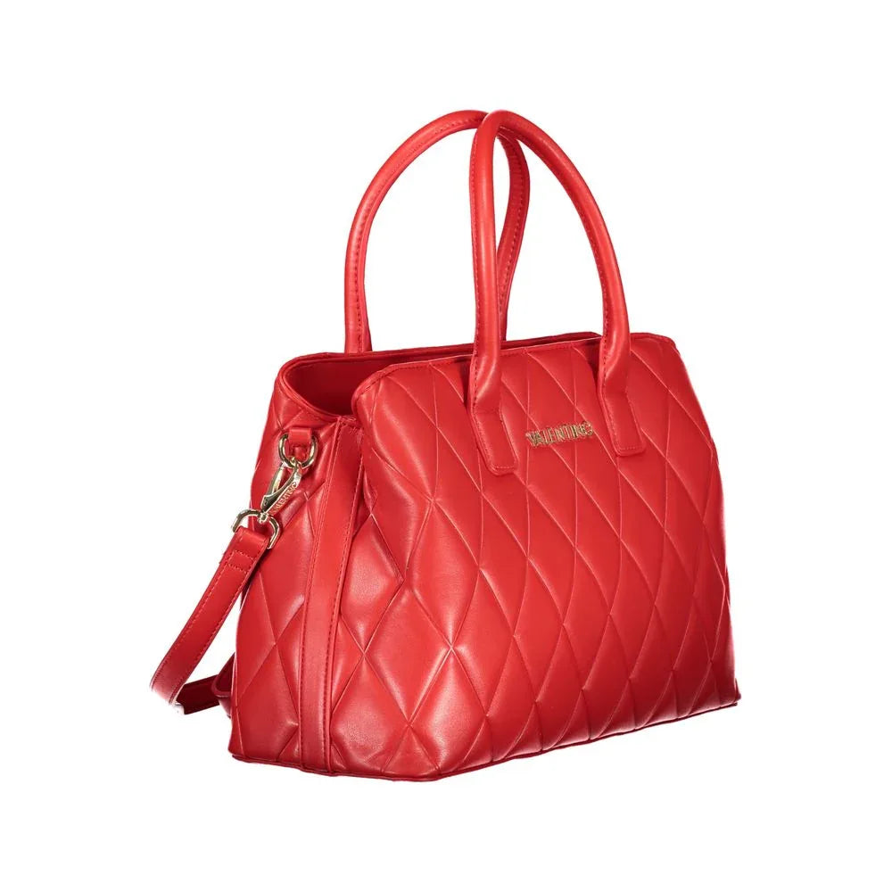 Mario Valentino Rosso Polyurethane Women Handbag - Zeiniez