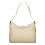 Mario Valentino Beige Polyurethane Women Handbag - Zeiniez
