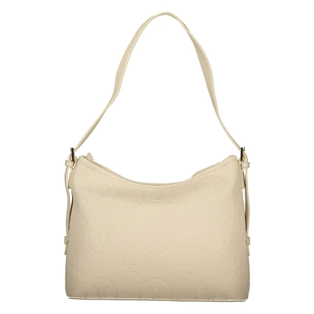 Mario Valentino Beige Polyurethane Women Handbag - Zeiniez