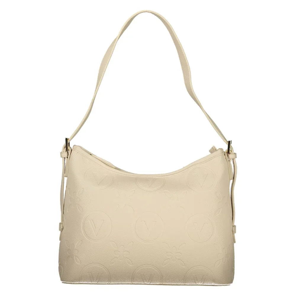 Mario Valentino Beige Polyurethane Women Handbag - Zeiniez