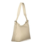 Mario Valentino Beige Polyurethane Women Handbag - Zeiniez