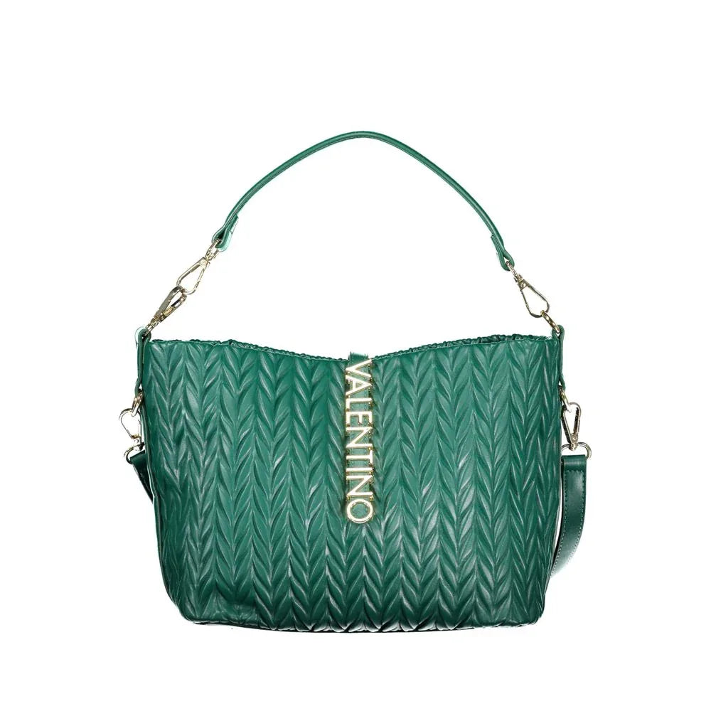 Mario Valentino Verde Poliuretano Women Shoulder Bag - Zeiniez