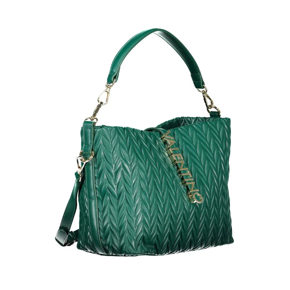Mario Valentino Verde Poliuretano Women Shoulder Bag - Zeiniez
