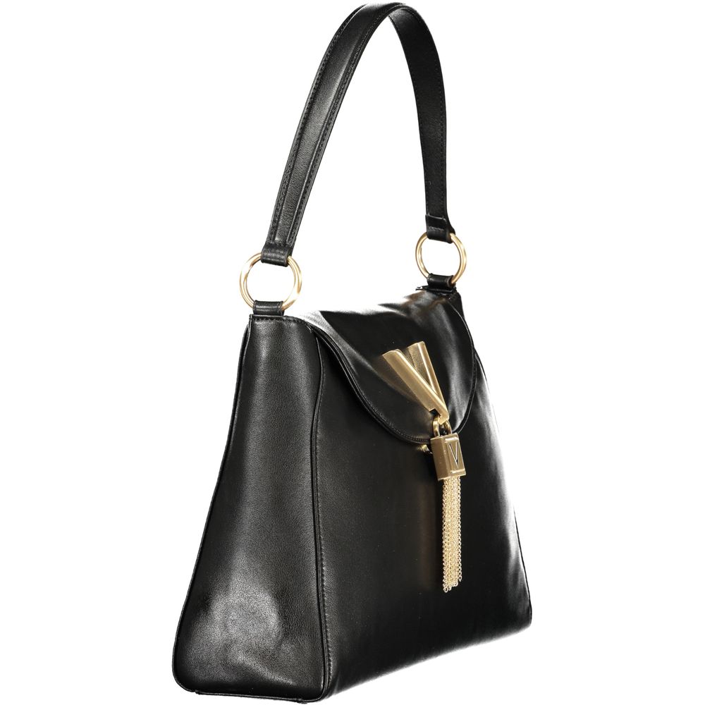 Mario Valentino Nero Polyurethane Women Shoulder Bag