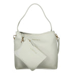Mario Valentino Grigio Polyurethane Women Shoulder Bag - Zeiniez