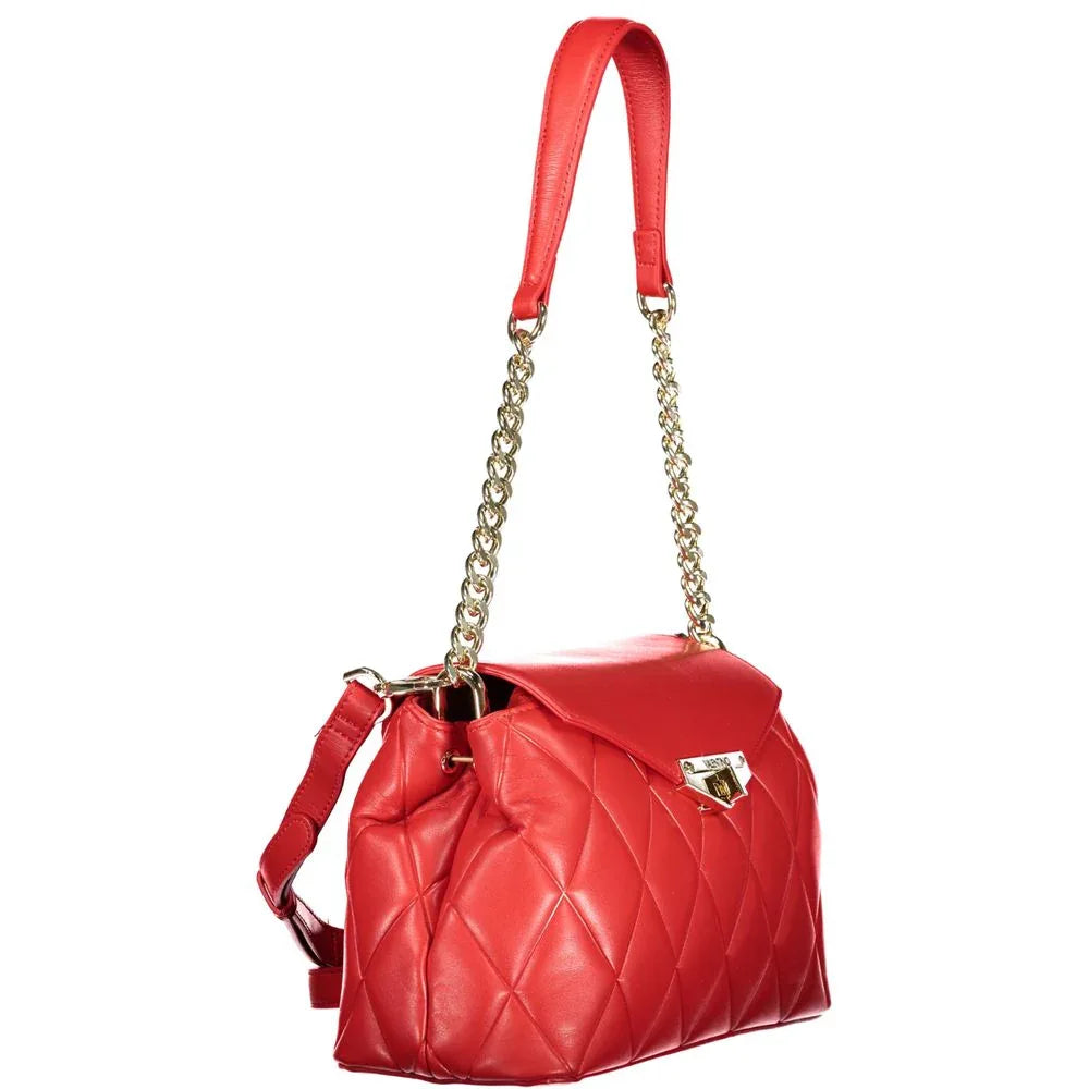 Mario Valentino Red Polyurethane Women Handbag