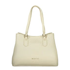 Mario Valentino Beige Polyurethane Women Handbag - Zeiniez