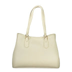 Mario Valentino Beige Polyurethane Women Handbag - Zeiniez