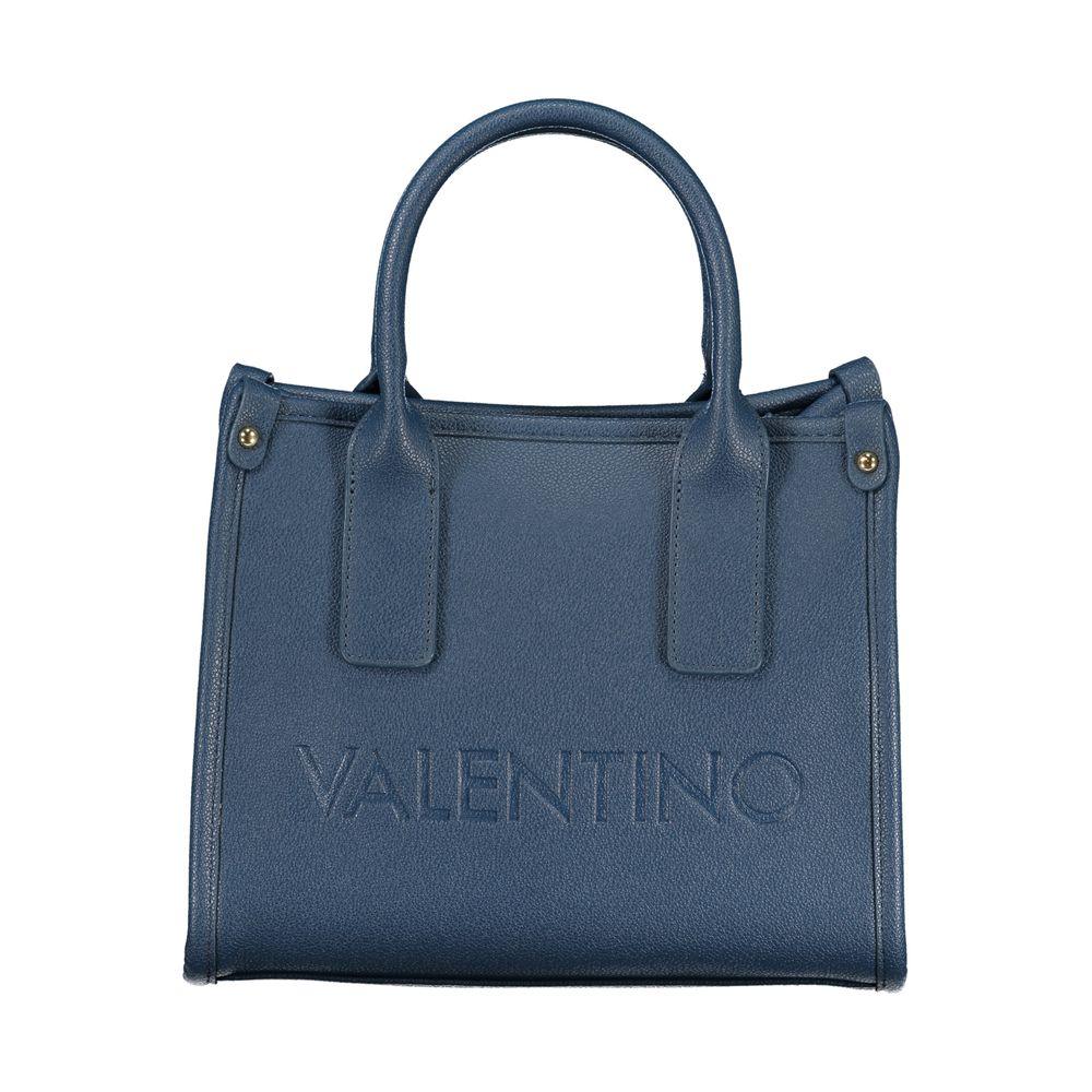 Mario Valentino Blu Polyurethane Women Handbag - Zeiniez