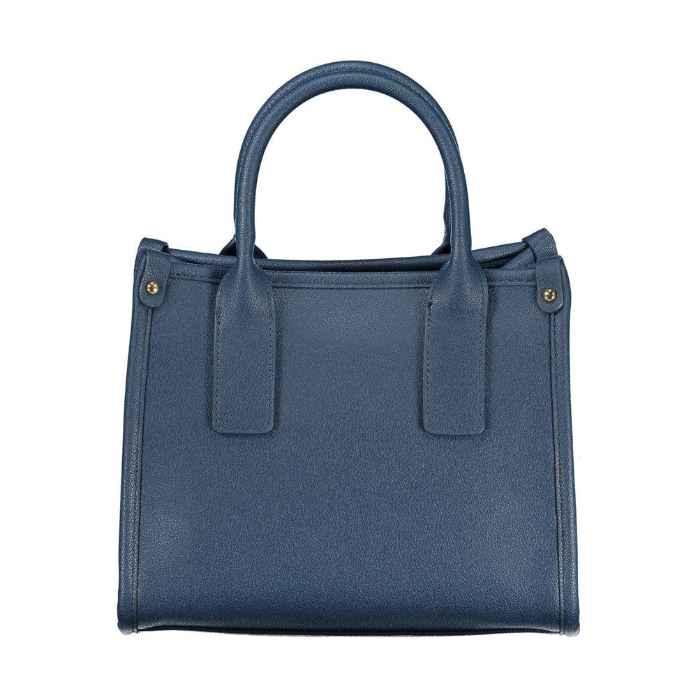 Mario Valentino Blu Polyurethane Women Handbag - Zeiniez