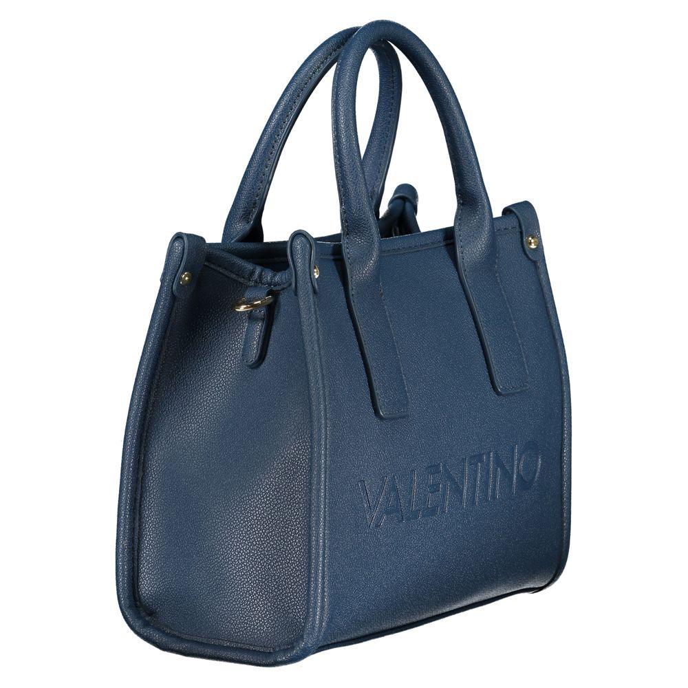 Mario Valentino Blu Polyurethane Women Handbag - Zeiniez