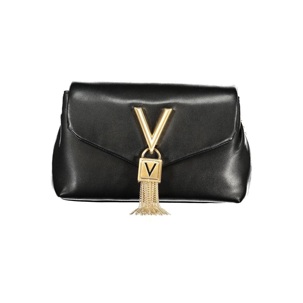Mario Valentino Black Polyurethane Women Shoulder Bag - Zeiniez