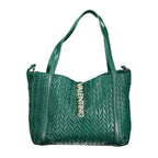 Mario Valentino Verde Polyurethane Women Shoulder Bag - Zeiniez