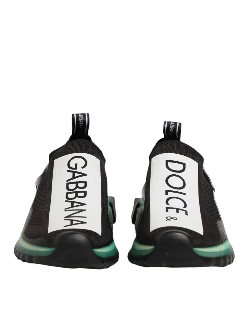 Dolce & Gabbana Black Slip On Sorrento Men Sneakers Shoes - Zeiniez