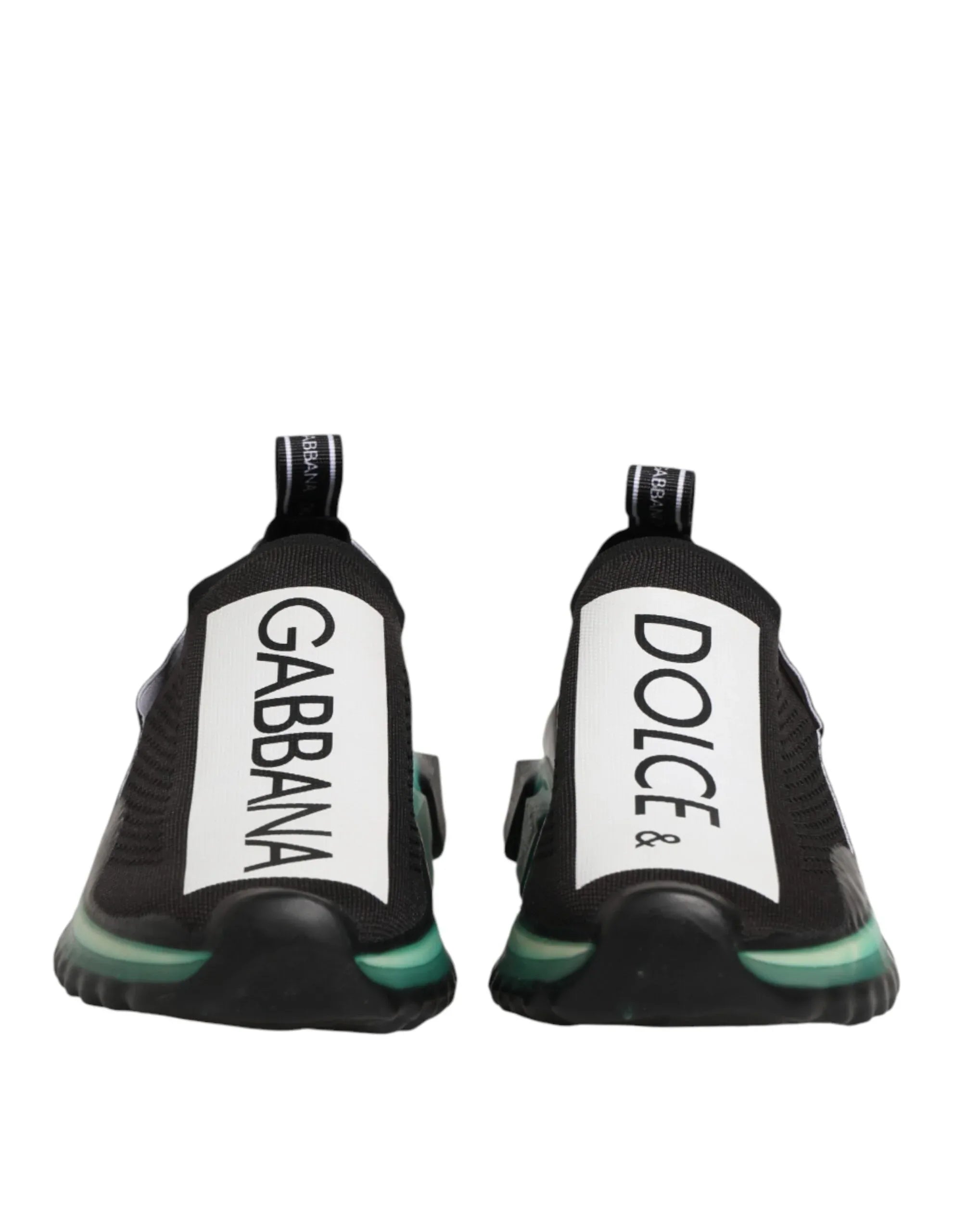 Dolce & Gabbana Black Slip On Sorrento Men Sneakers Shoes - Zeiniez