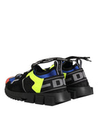 Dolce & Gabbana Multicolor Low Top Sorrento Sneakers Shoes - Zeiniez
