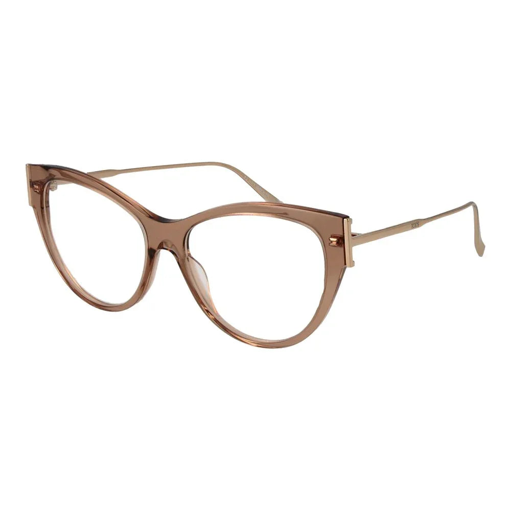 Tod's Beige Acetate & Metal Glasses (Frames) - Zeiniez