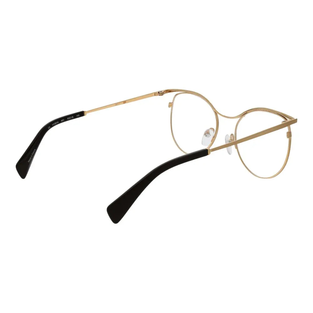 Yohji Yamamoto Gold Metal Glasses (Frames) - Zeiniez
