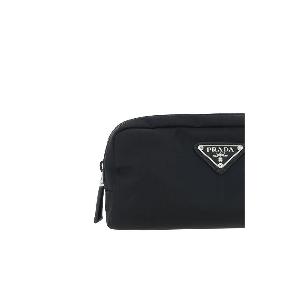 Prada Black Recycled Polyamide Accessories - Zeiniez