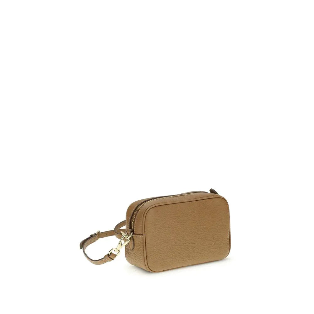 Prada Beige Calf Leather Bos Taurus Shoulder Bag - Zeiniez