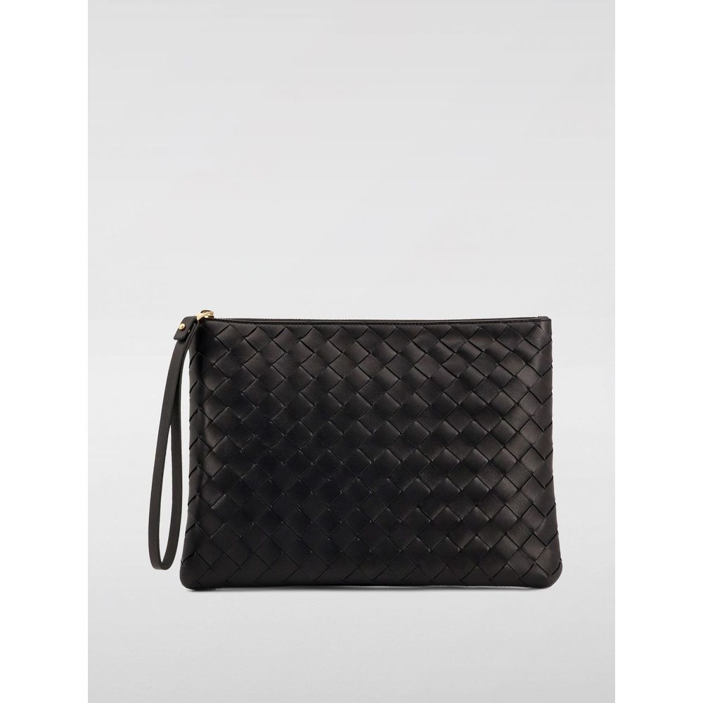 Bottega Veneta Black Leather Handbag - Zeiniez