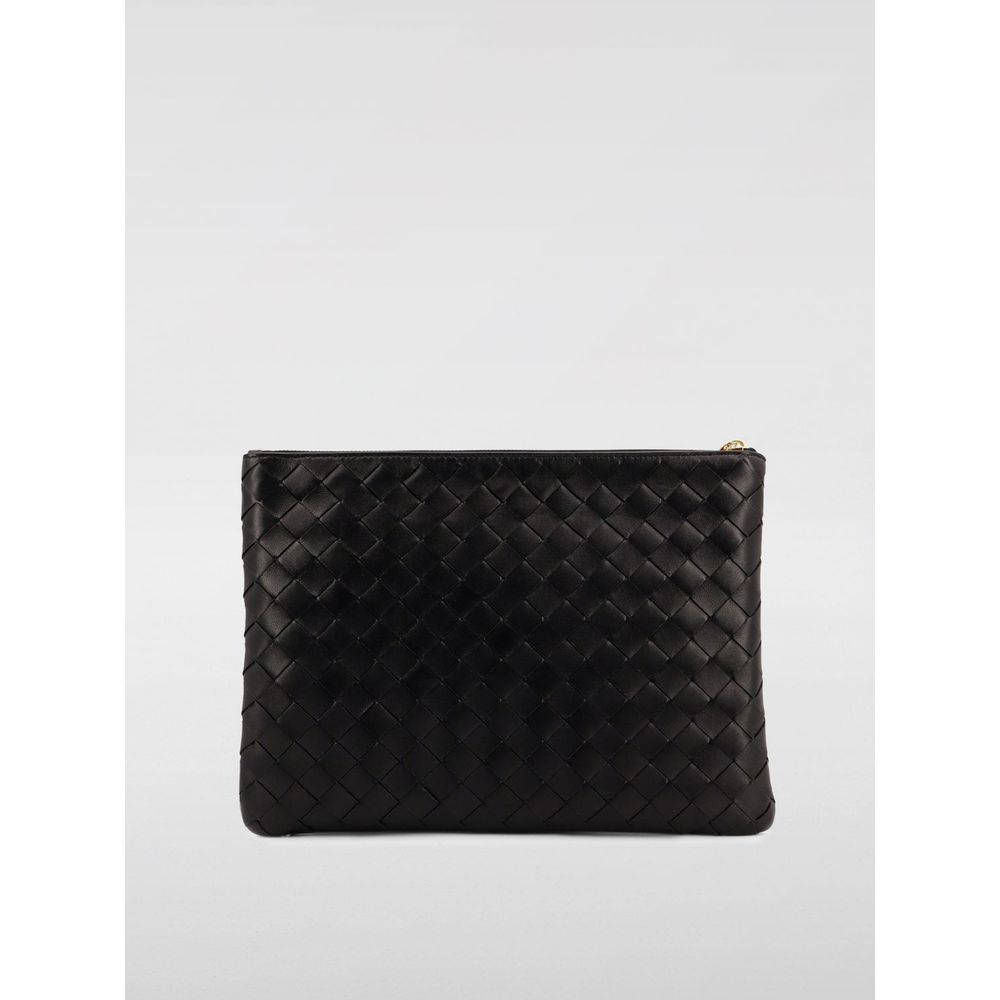 Bottega Veneta Black Leather Handbag - Zeiniez