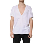 Dolce & Gabbana White Cotton T-Shirt - Zeiniez