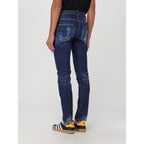 Dsquared² Blue Cotton Skinny Jeans - Zeiniez
