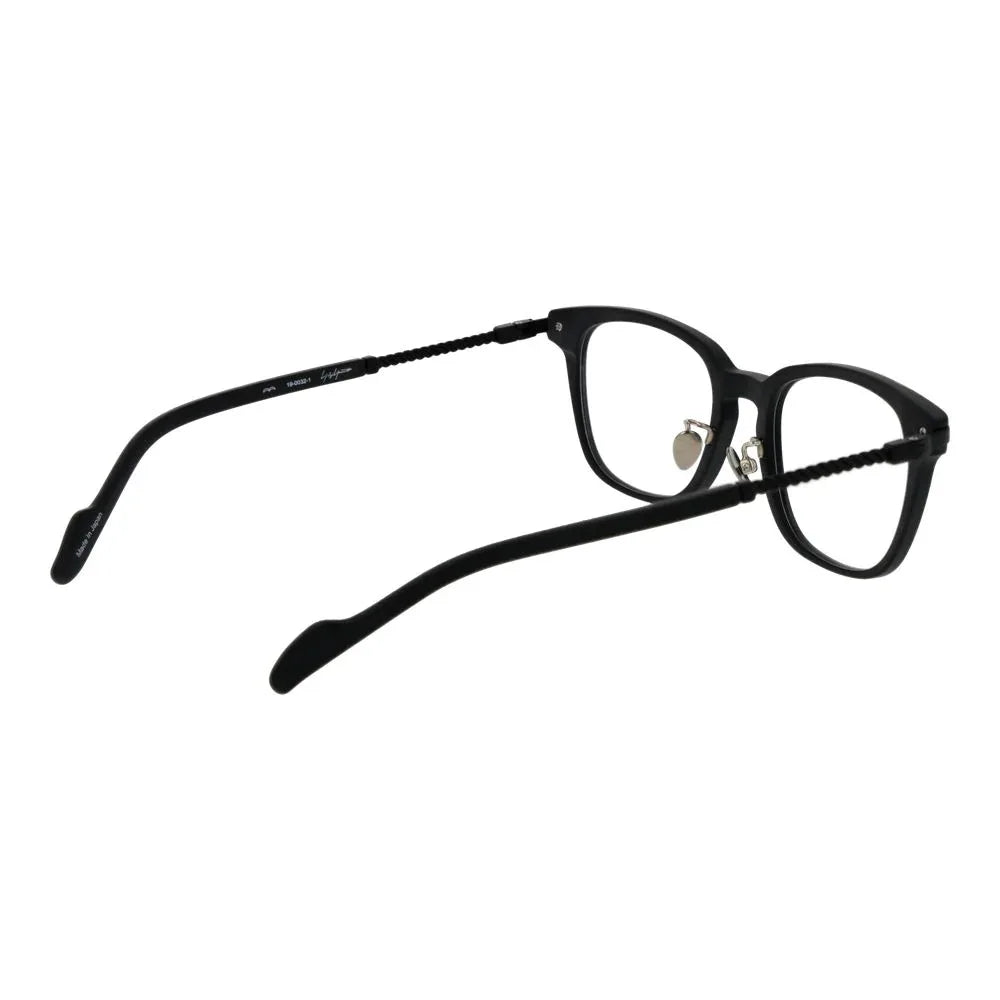 Yohji Yamamoto Black Metal Glasses (Frames) - Zeiniez