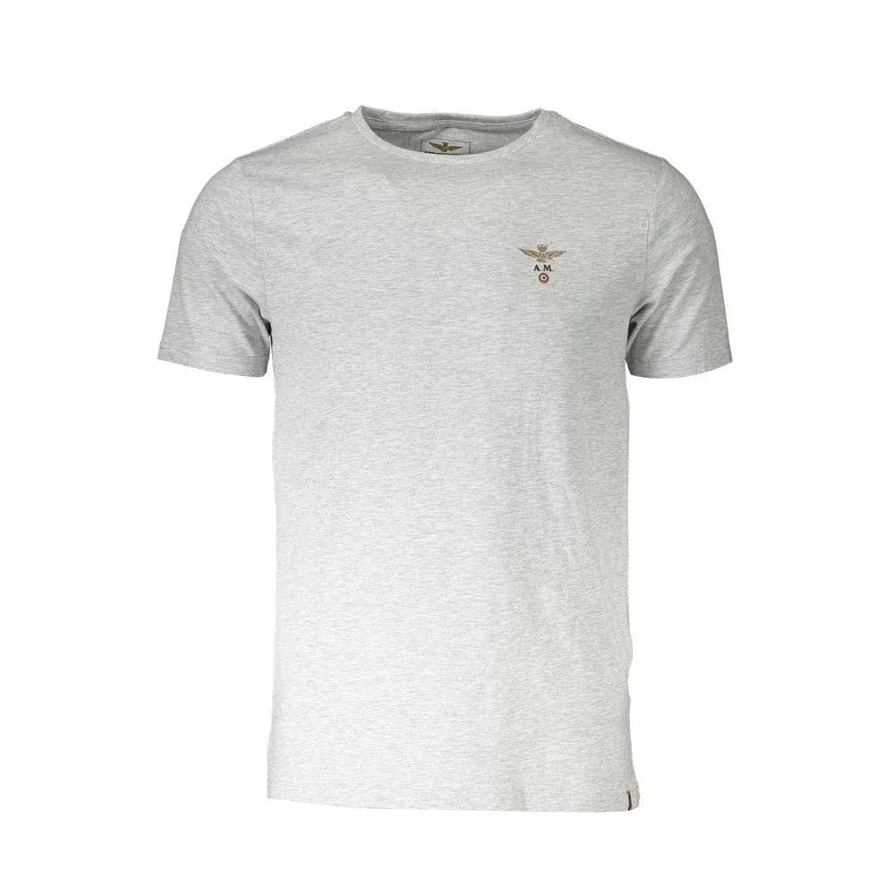 Aeronautica Militare Grigio Cotton Men T-Shirt - Zeiniez
