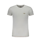 Aeronautica Militare White Cotton Men's T-Shirt