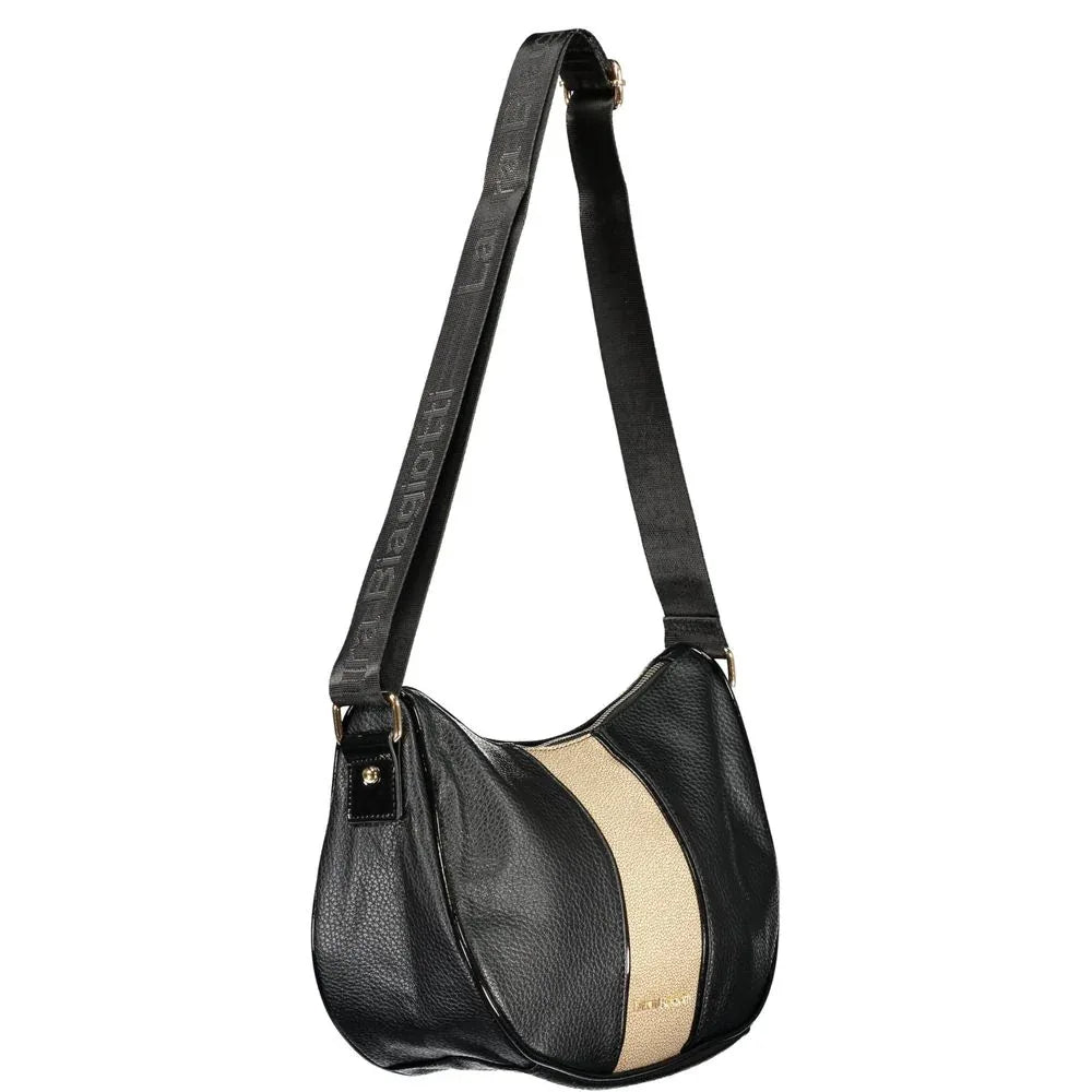 Laura Biagiotti Black PVC Women Handbag - Zeiniez
