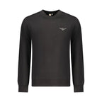 Accademia Militare Black Cotton Men Sweatshirt - Zeiniez