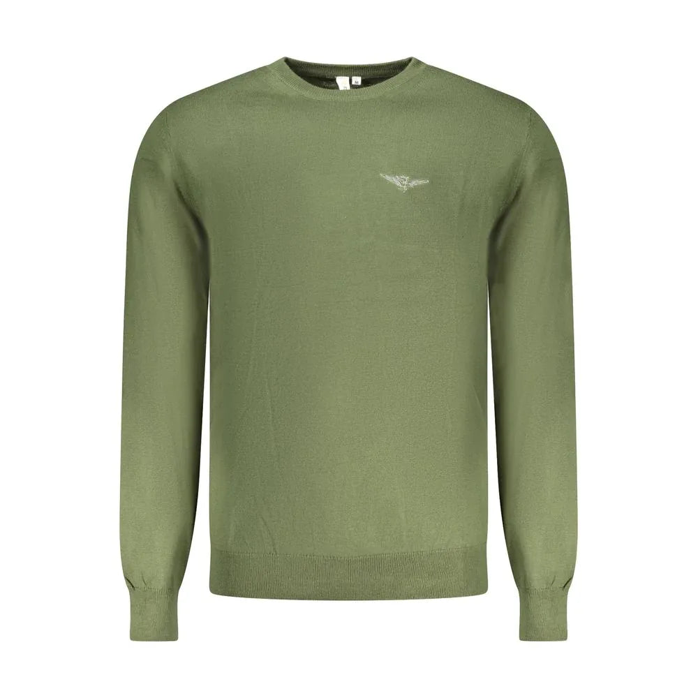 Accademia Militare Verde Cotton Men's Sweater - Zeiniez