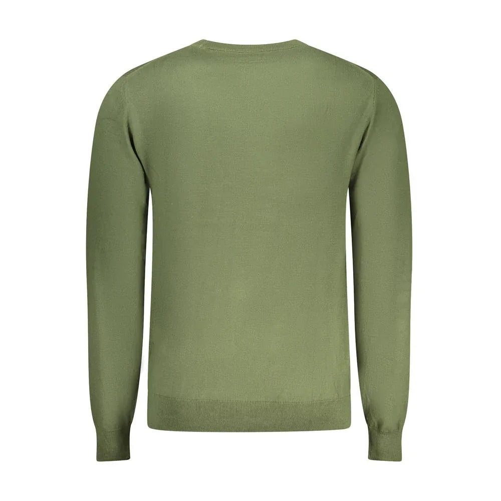 Accademia Militare Verde Cotton Men's Sweater - Zeiniez