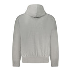 Calvin Klein Gray Cotton Men Sweatshirt