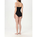Norma Kamali Black Nylon One-Piece Swimsuit - Zeiniez