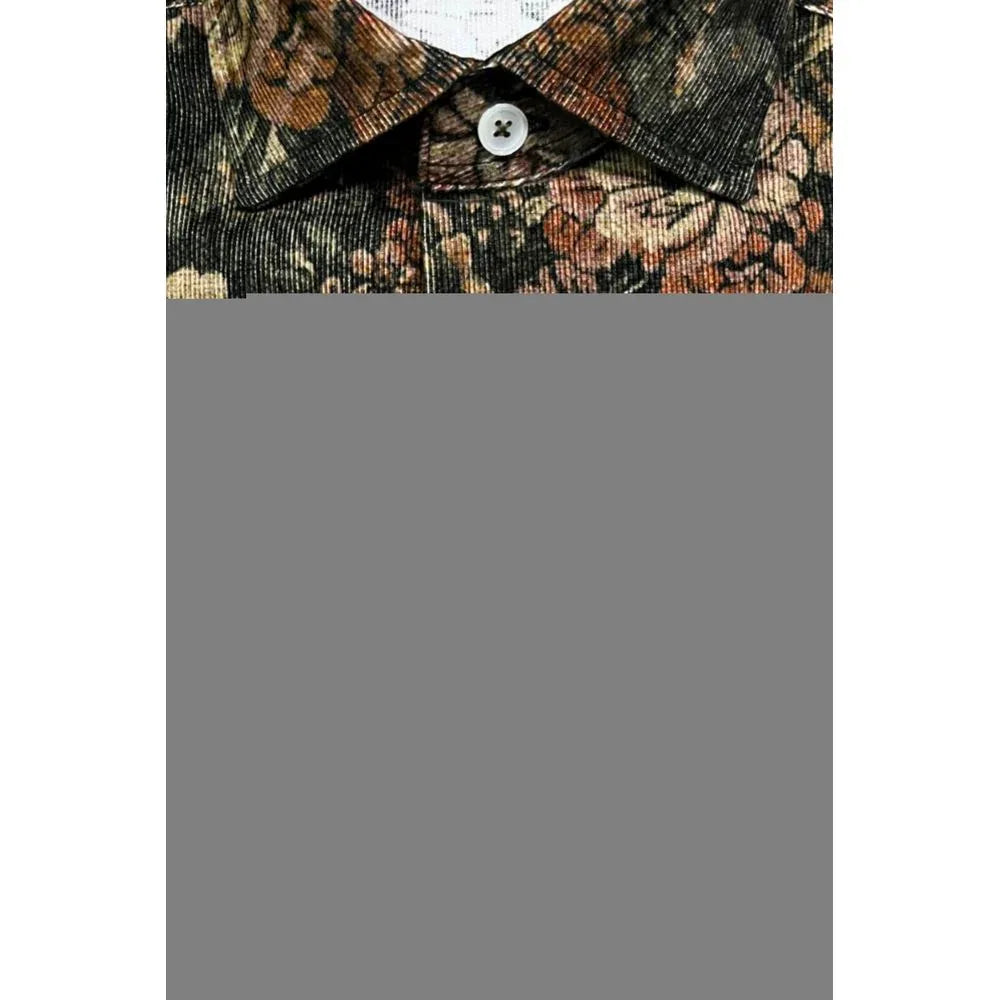 Bagutta Multicolor Cotton Men's Shirt - Zeiniez