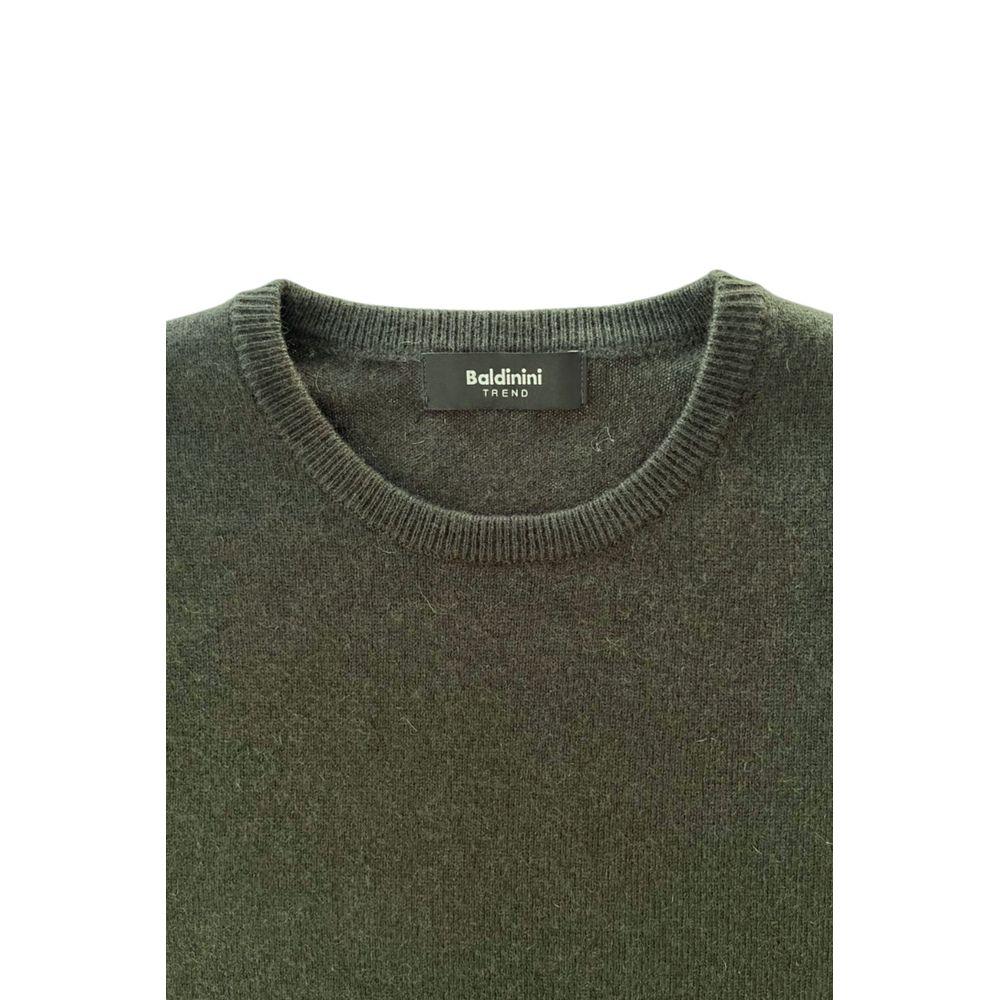 Baldinini Trend Green Cashmere Men Sweater - Zeiniez