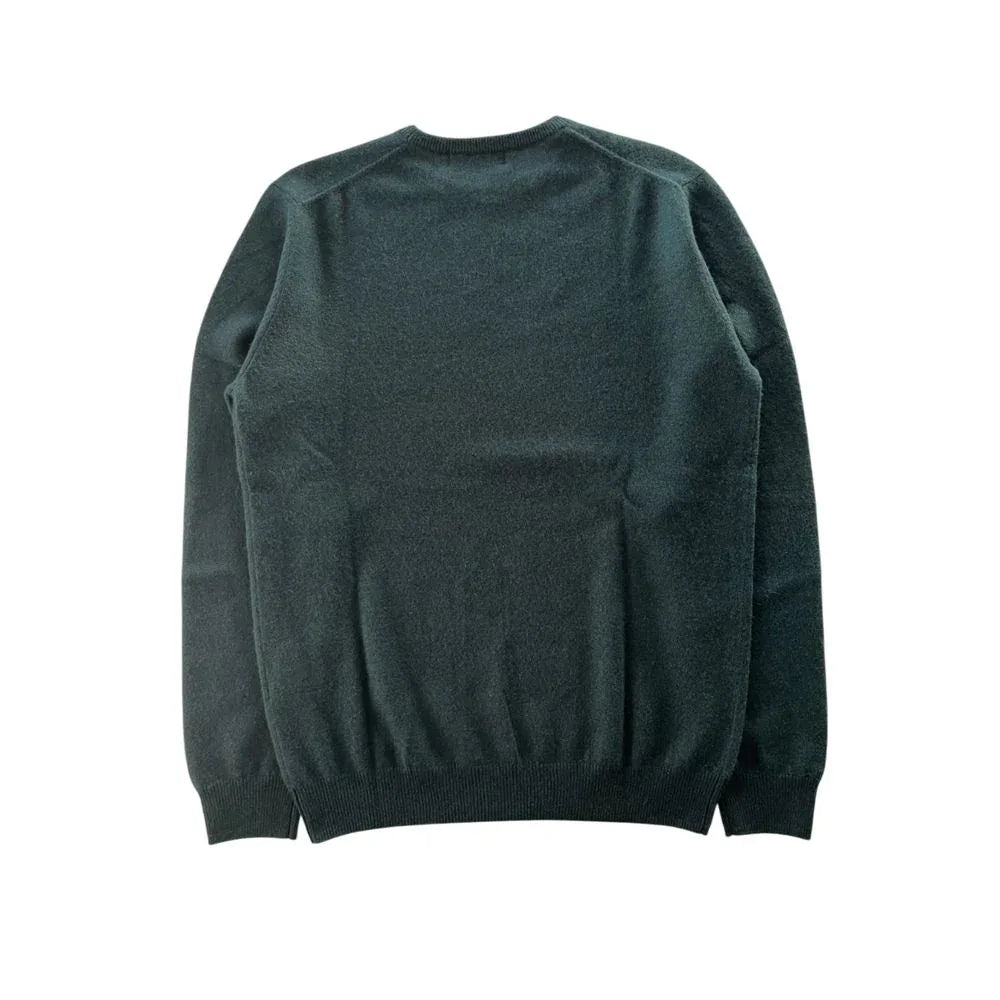 Baldinini Trend Green Cashmere Men Sweater - Zeiniez