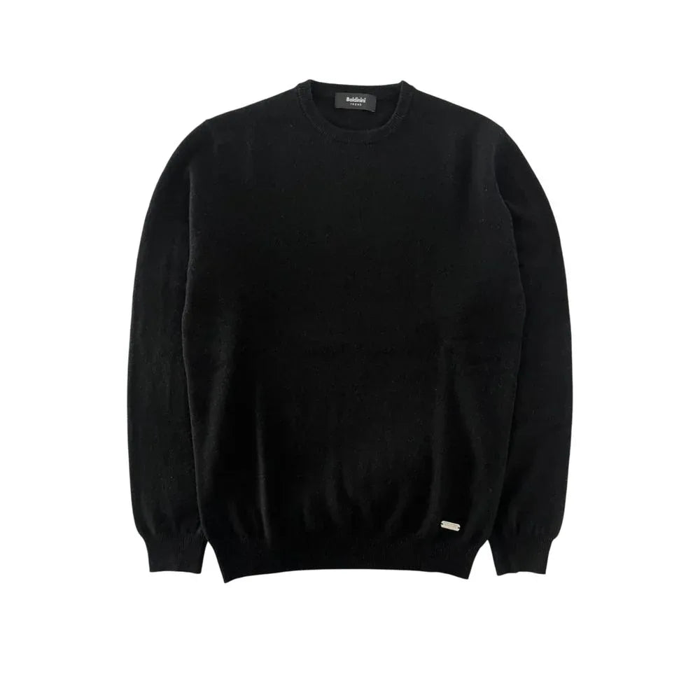 Baldinini Trend Black Cashmere Men Sweater - Zeiniez