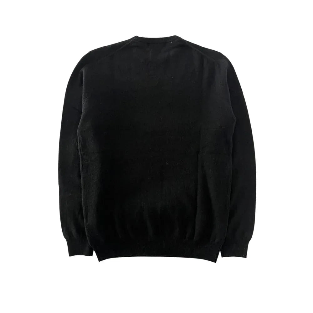 Baldinini Trend Black Cashmere Men Sweater - Zeiniez