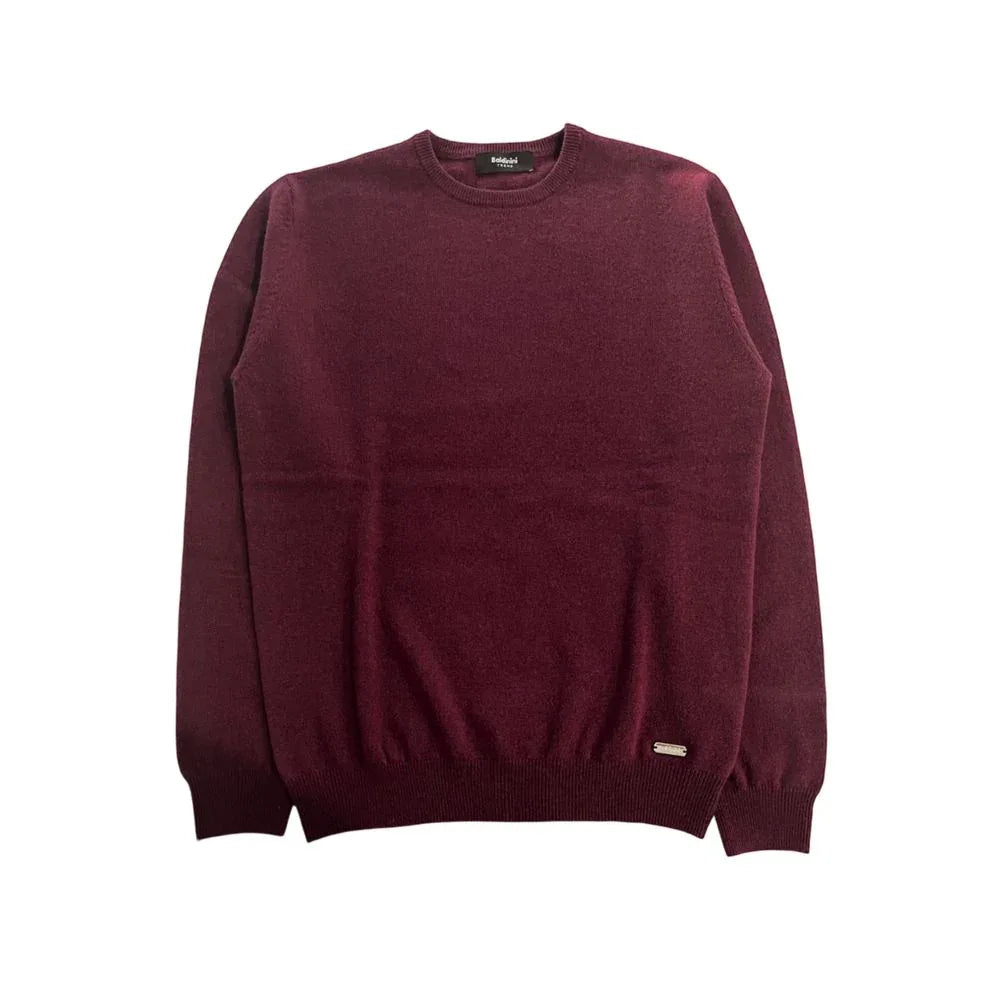 Baldinini Trend Red Cashmere Men Sweater - Zeiniez