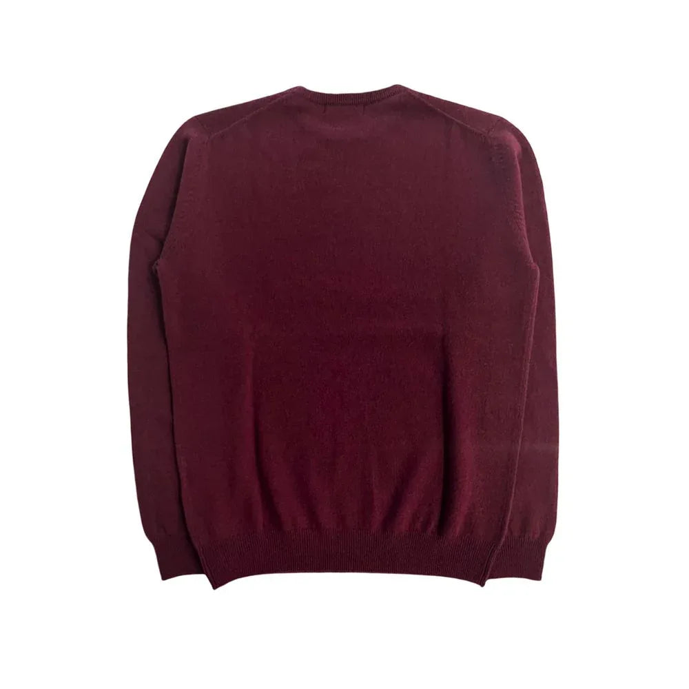Baldinini Trend Red Cashmere Men Sweater - Zeiniez