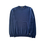 Baldinini Trend Blue Cashmere Men Sweater - Zeiniez