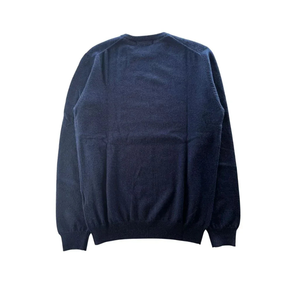 Baldinini Trend Blue Cashmere Men Sweater - Zeiniez