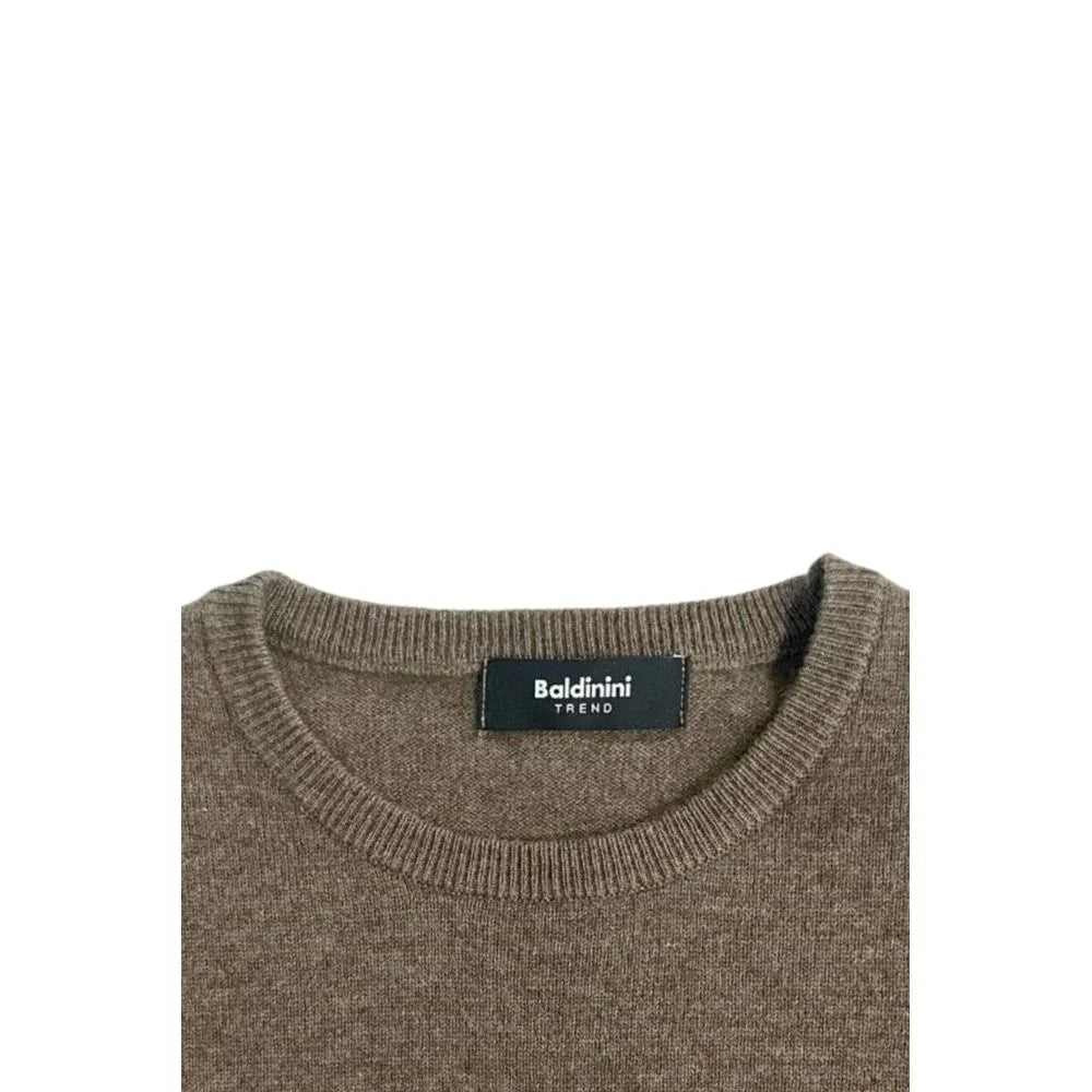 Baldinini Trend Brown Cashmere Men Sweater - Zeiniez