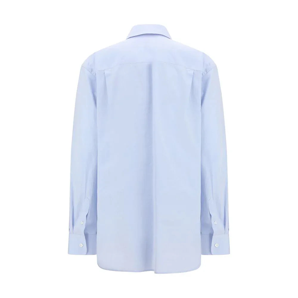 The Row Blue Cotton Shirt - Zeiniez