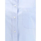 The Row Blue Cotton Shirt - Zeiniez